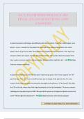 GCU PATHOPHYSIOLOGY 483 FINAL EXAM QUESTIONS AND ANSWERS