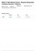 BIOD 171 M2 Module 2 Exam - Requires Respondus LockDown Browser &plus; Webcam&period;