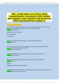 MDC 3 Final Exam Test 2&lpar;2025&sol;2026&rpar; &colon;Comprehensive Assessment with Detailed and Complete Exam Solution with Resources&comma; 100&percnt; Guaranteed Pass Graded A&plus;&period;