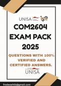COM2604 EXAM PACK 2025 &lpar;QUESTIONS & ANSWERS&rpar;