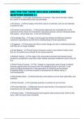 AMA PCM TEST PAPER 2025&sol;2026 ANSWERS AND QUESTIONS GRADED A&plus;