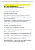 ASM 275 COMPREHENSIVE EXAMS 2025&sol;2026 ANSWERS AND QUESTIONS GRADED A&plus;