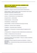 ASM 275 TEST PAPER 2025&sol;2026 ANSWERS AND QUESTIONS GRADED A&plus;