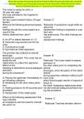 Davis Advantage&colon; Promoting Health in Patients With Oxygenation Disorder Verified Multiple Choice and Conceptual Actual Exam Questions With Reviewed 100&percnt; Correct Detailed Answers >> Guaranteed Pass&excl;&excl;Current Update