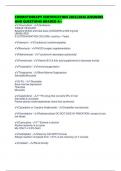 CHEMOTHERAPY CERTIFICATION 2025&sol;2026 ANSWERS AND QUESTIONS GRADED A&plus;