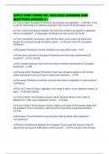 CIPP&sol;E CORE EXAMS SET 2025&sol;2026 ANSWERS AND QUESTIONS GRADED A&plus;