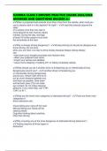 FLORIDA CLASS E DRIVERS PRACTICE EXAMS 2025&sol;2026 ANSWERS AND QUESTIONS GRADED A&plus;
