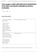 CNA chapter 6 exam 2025 UPDATED EXAM QUESTIONS WITH 100&percnt; ACCURATE ANSWERS &lpar;MULTIPLE CHOICES&rpar;