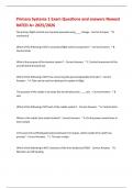 Primary Systems 1 Exam Questions and answers Newest RATED A&plus; 2025&sol;2026 