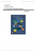 Test Bank for Chemistry in Context 10th Edition&comma; by American Chemical Society &vert;All Chapters Included