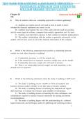 TEST BANK For Auditing & Assurance Services&colon; A Systematic Approach&comma; 12th Edition By William Messier Jr&comma; Steven Glover&comma; Verified Chapters 1 - 21&comma; Complete Newest Version