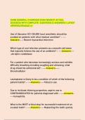 DANB GENERAL CHAIRSIDE EXAM NEWEST ACTUAL  2025&sol;2026 WITH COMPLETE QUESTIONS & ANSWERS &vert; LATEST  VERIFIED&sol;GRADAD A&plus;