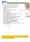 TEST BANK FOR LEADERSHIP ROLES AND MANAGEMENT FUNCTIONS IN NURSING 10TH EDITION MARQUIS HUSTON TEST BANK