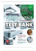 TEST BANK FOR MICROBIOLOGY FUNDAMENTALS A CLINICAL APPROACH 3RD EDITION BY COWAN ALL CHAPTERS