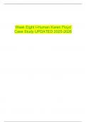 Week Eight I-Human Karen Floyd Case Study UPDATED 2025-2026