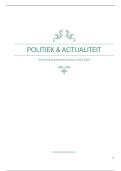 Samenvatting politiek & actualiteit