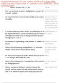Colorado WW Operator D Exam ACTUAL EXAM QUESTIONS WITH COMPLETE SOLUTION GUIDE &lpar;A&plus; GRADED 100&percnt; VERIFIED&rpar; LATEST VERSION 2025&excl;&excl;