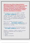UNE &lpar;University Of New England&rpar; Medical  Biochemistry Midterm Exam Features Accurate And  Verified Questions Covering Metabolic Pathways&comma;  Enzymatic Function&comma; Bioenergetics&comma; Carbohydrate And  Lipid Metabolism&comma; Protein Structure&comma; And Clinical  Correlations