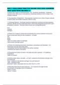 NAS 2 CHALLENGE PRACTICE EXAMS 2025&sol;2026 ANSWERS AND QUESTIONS GRADED A&plus;