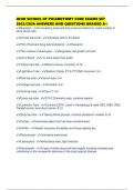 OHIO SCHOOL OF PHLEBOTOMY CORE EXAMS SET 2025&sol;2026 ANSWERS AND QUESTIONS GRADED A&plus;