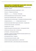 OHIO SCHOOL OF PHLEBOTOMY EXAM SCRIPT 2025&sol;2026 ANSWERS AND QUESTIONS GRADED A&plus;