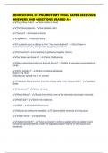 OHIO SCHOOL OF PHLEBOTOMY FINAL PAPER 2025&sol;2026 ANSWERS AND QUESTIONS GRADED A&plus;