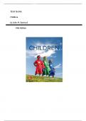 Test Bank for Children &lpar;14th Edition&comma; by John W&period; Santrock&rpar; Chapter 1 to 16