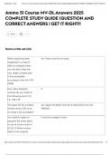 Ammo 51 Course MV-DL Answers exam 2025 COMPLETE STUDY QUIDE &vert;QUESTION AND CORRECT ANSWERS &vert; GET IT RIGHT&excl;&excl;