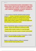 WGU D184 STANDARDS-BASED ASSESSMENT FINAL  EXAM LATEST 2025 ACTUAL EXAM WITH COMPLETE  QUESTIONS AND CORRECT DETAILED ANSWERS  &lpar;100&percnt; VERIFIED ANSWERS&rpar; &vert;ALREADY GRADED A&plus;&vert;  &vert;&vert;LATEST EXAM&excl;&excl;&excl;&vert;&vert;