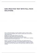 D291 PRACTICE TEST WITH FULL PACK SOLUTIONS