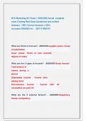 BYU Marketing 201 Exam 1 2025&sol;2026 Actual  complete                 exam &lpar;Testing Real Exam Questions&rpar; and verified                    Answers  &sol;100&percnt; Correct Answers &lpar; 100&percnt;                                    accurate&rpar; GRADED A&plus;&sol;    GET IT RIGHT&excl;&excl;  