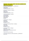 PROPHECY EKG EXAMS SCRIPT 2025&sol;2026 ANSWERS AND QUESTIONS GRADED A&plus;