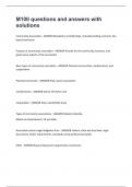 M100 questions and answers with solutions&period;