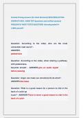 Comedy Driving answers &lpar;for ticket dismissal&rpar; 2025&sol;2026&vert;ACTUAL  COMPLETE REAL  EXAM TEST &lpar;questions and verified answers&rpar;  FREQUENTLY MOST TESTED QUESTIONS &vert;already graded A&plus;                      &vert;100&percnt; passed&excl;&excl;  