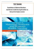 ISBN&colon; 9780323827386 Test Bank For Foundations of maternal newborn and women s health nursing 8th edition murray &vert;test bank all chapters 2025&vert;COMPLETE GUIDE &vert;Grade A&plus;