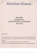 HED4806 Assignment 4 (Detailed Response) Due 2025