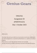 TPN3703 Assignment 50 PORTFOLIO Due 1 October 2025