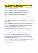 TDLR COSMETOLOGY EVALUATION EXAMS 2025&sol;2026 ANSWERS AND QUESTIONS GRADED A&plus;