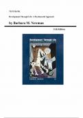 Test Bank for Development Through Life&colon; A Psychosocial Approach &lpar;11th Edition&comma; by Barbara M&period; Newman&rpar; Chapter 1 - 15 