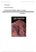 Test Bank for Earth System History &lpar;4th Edition&comma; by Steven M&period; Stanley&rpar;&comma; Chapter 1 - 20