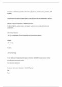 M100 Test Review questions and answers with solutions