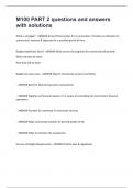 M100 PART 2 questions and answers with solutions&period;