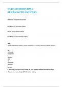 NURS 549 MIDTERM 5-8 EXAM WITH ANSWERS