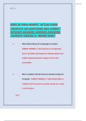 NSRG 91 FINAL NEWEST  ACTUAL EXAM    COMPLETE 150 QUESTIONS AND CORRECT   DETAILED ANSWERS &lpar;VERIFIED ANSWERS&rpar;   &vert;ALREADY GRADED A&plus; BRAND NEW&excl;&excl; 