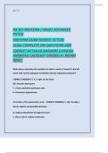 NR 507 MIDTERM &sol; NR507 ADVANCED  PATHO    MIDTERM EXAM NEWEST ACTUAL    EXAM COMPLETE 200 QUESTIONS AND    CORRECT DETAILED ANSWERS &lpar;VERIFIED  ANSWERS&rpar; &vert;ALREADY GRADED A&plus; BRAND  NEW&excl;&excl;   