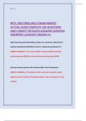 NCTI -HSD FINAL-DOJ 2 EXAM NEWEST    ACTUAL EXAM COMPLETE 100 QUESTIONS   AND CORRECT DETAILED ANSWERS &lpar;VERIFIED  ANSWERS&rpar; &vert;ALREADY GRADED A&plus; 