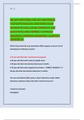NR 507 MIDTERM &sol;NR 507 ADVANCED  PATHOPHYSIOLOGY MIDTERM EXAM  NEWESTACTUAL EXAM COMPLETE 100  QUESTIONS AND CORRECT DETAILED  ANSWERS &lpar;VERIFIED ANSWERS&rpar; &vert;ALREADY  GRADED A&plus;