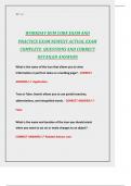 WORKDAY HCM CORE EXAM AND   PRACTICE EXAM NEWEST ACTUAL EXAM  COMPLETE  QUESTIONS AND CORRECT  DETAILED ANSWERS 
