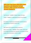 HIEU 322 Final Exam 2025&sol;2026 Exam  Questions with Detailed Verified  Answers &lpar;100&percnt; Correct Answers&rpar; &vert;  Already Graded A&plus; 