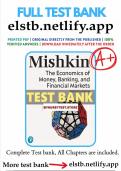Test Bank for Economics of Money&comma; Banking&comma; and Financial Markets&comma; 13th Edition by Frederic S Mishkin